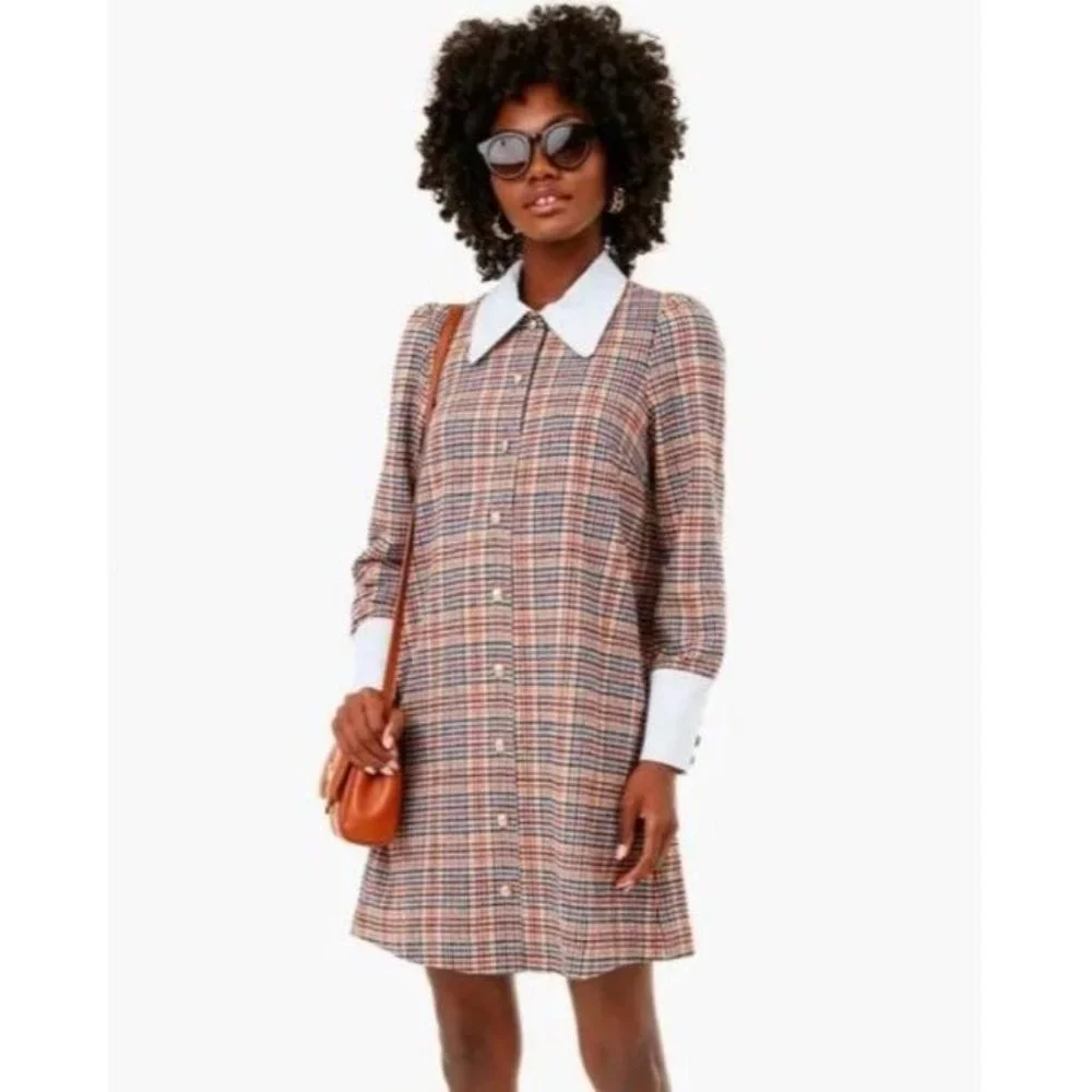 Tuckernuck Cambridge Check Twiggy Dress